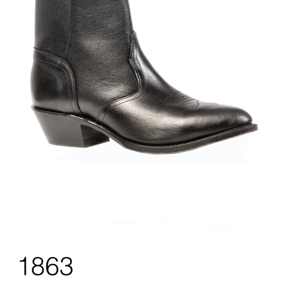 1863  boulet boots  - leather - Picture 9 of 10
